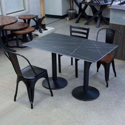 sintered stone restaurant tables and chairs