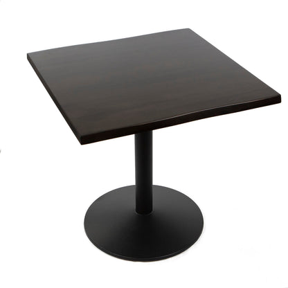 30" x 30" solid European beech restaurant cafe table