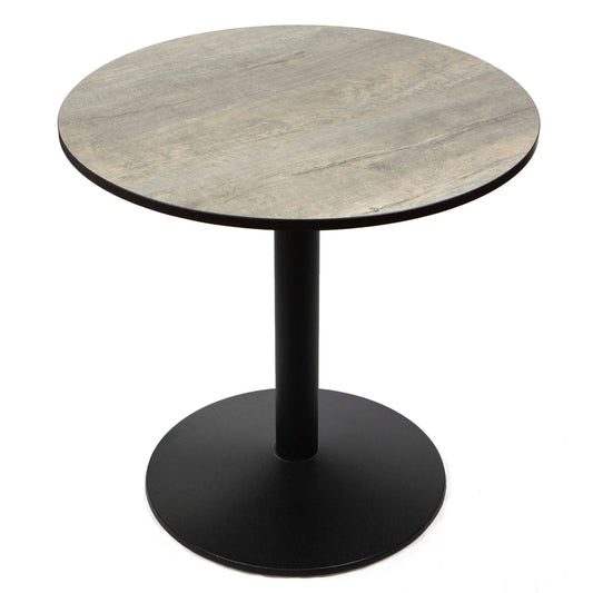 30" round HPL restaurant bistro cafe table