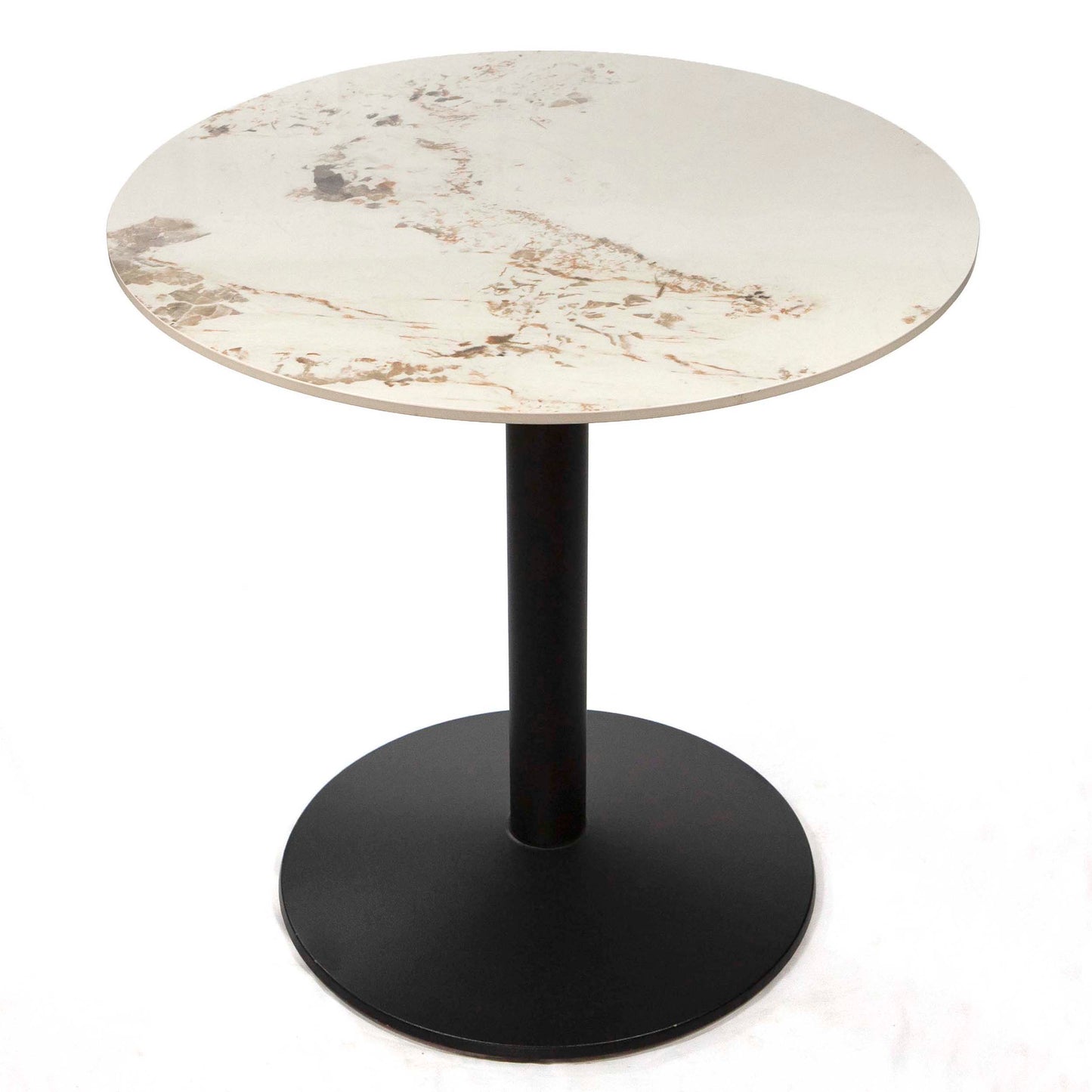 30" round sintered stone restaurant tables