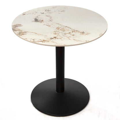 30" round sintered stone restaurant tables