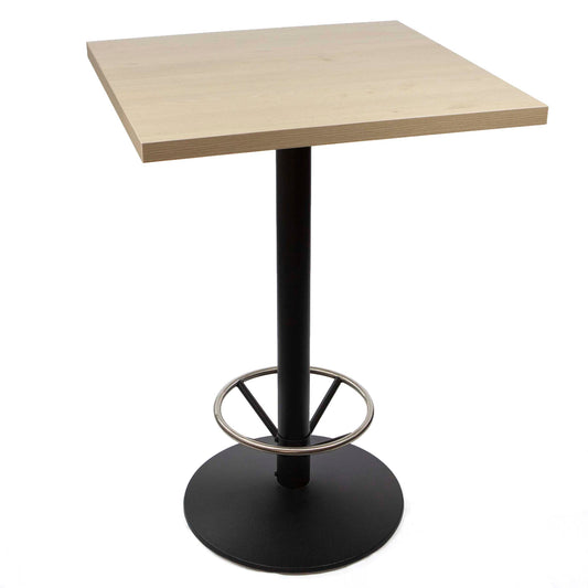 30" x 30" melamine board bar height bistro table