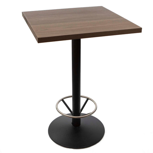 30" x 30" melamine board bar height bistro table
