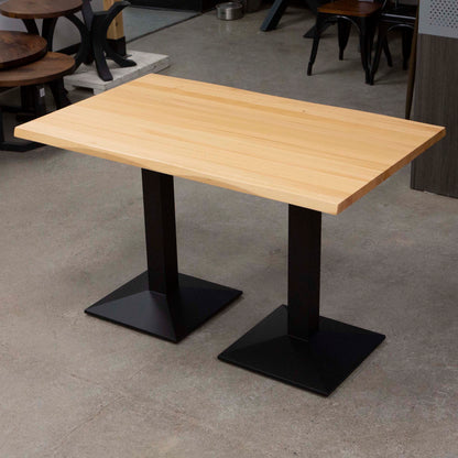 solid European beech restaurant tables