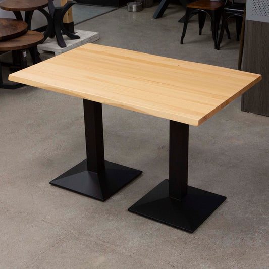 solid European beech restaurant tables