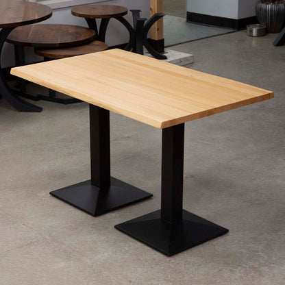 solid European beech restaurant tables