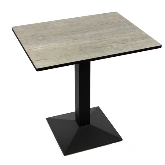 24" x 30" HPL restaurant bistro cafe table