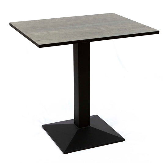 24 x 30" HPL Restaurant Cafe Table, Slate Grey Color #J11H2430SL