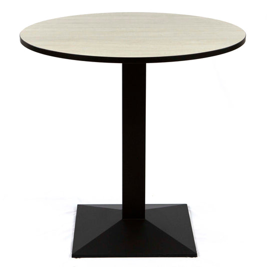 30" round HPL restaurant cafe table