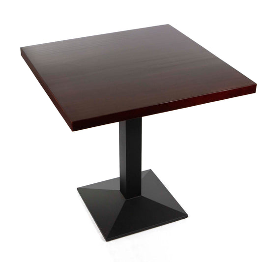 30 x 30" solid pine wood restaurant cafe table