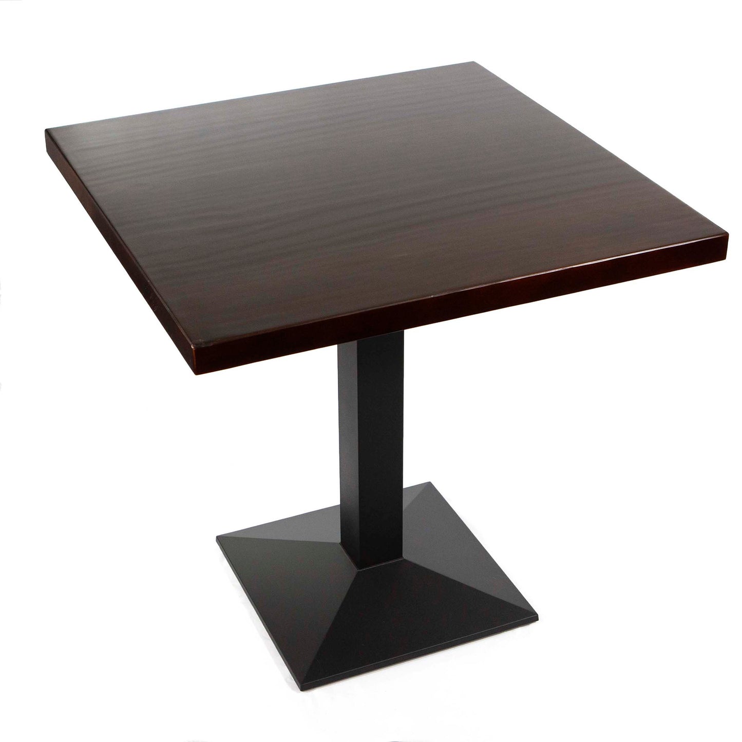 30 x 30" solid pine wood restaurant cafe table