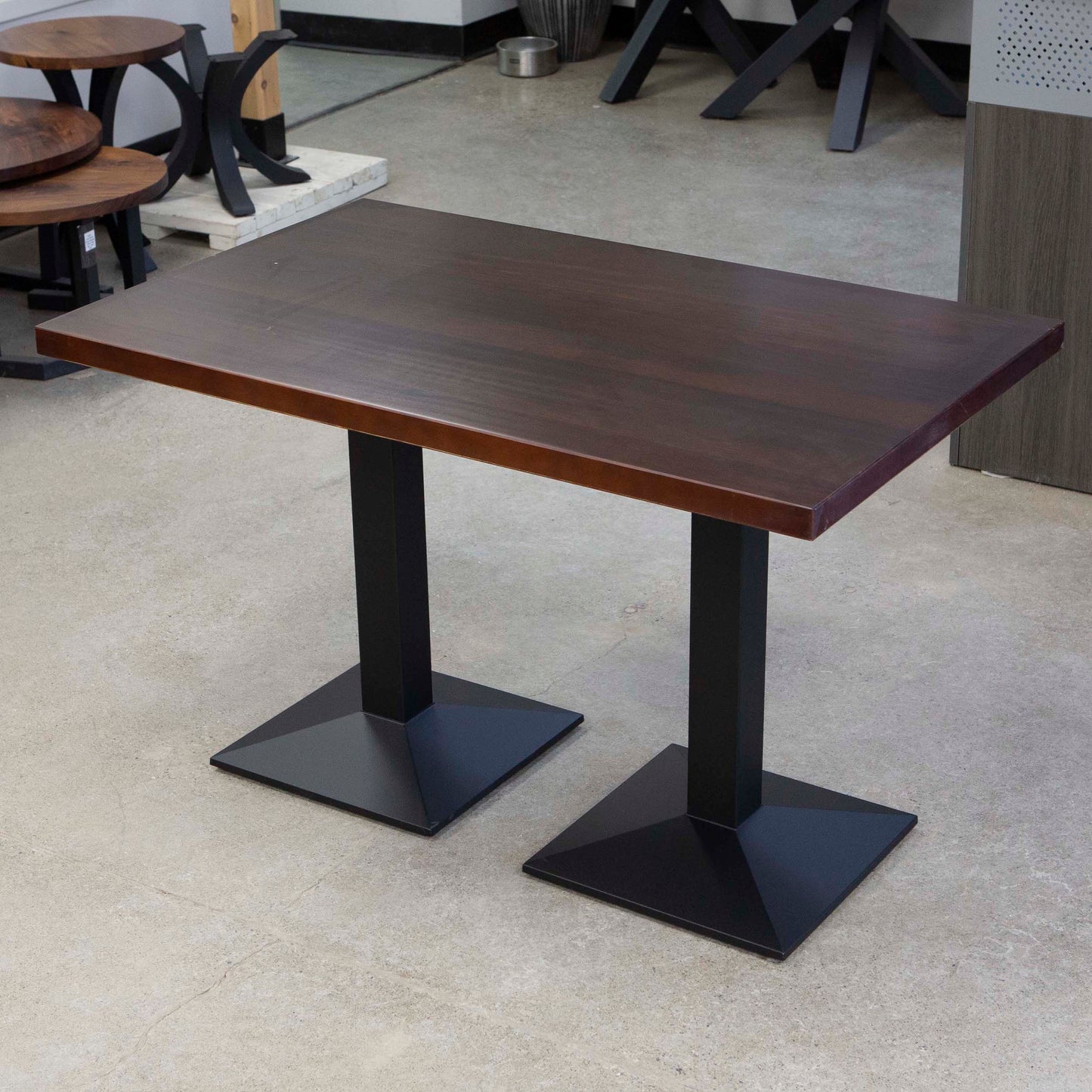 solid pine wood restaurant tables