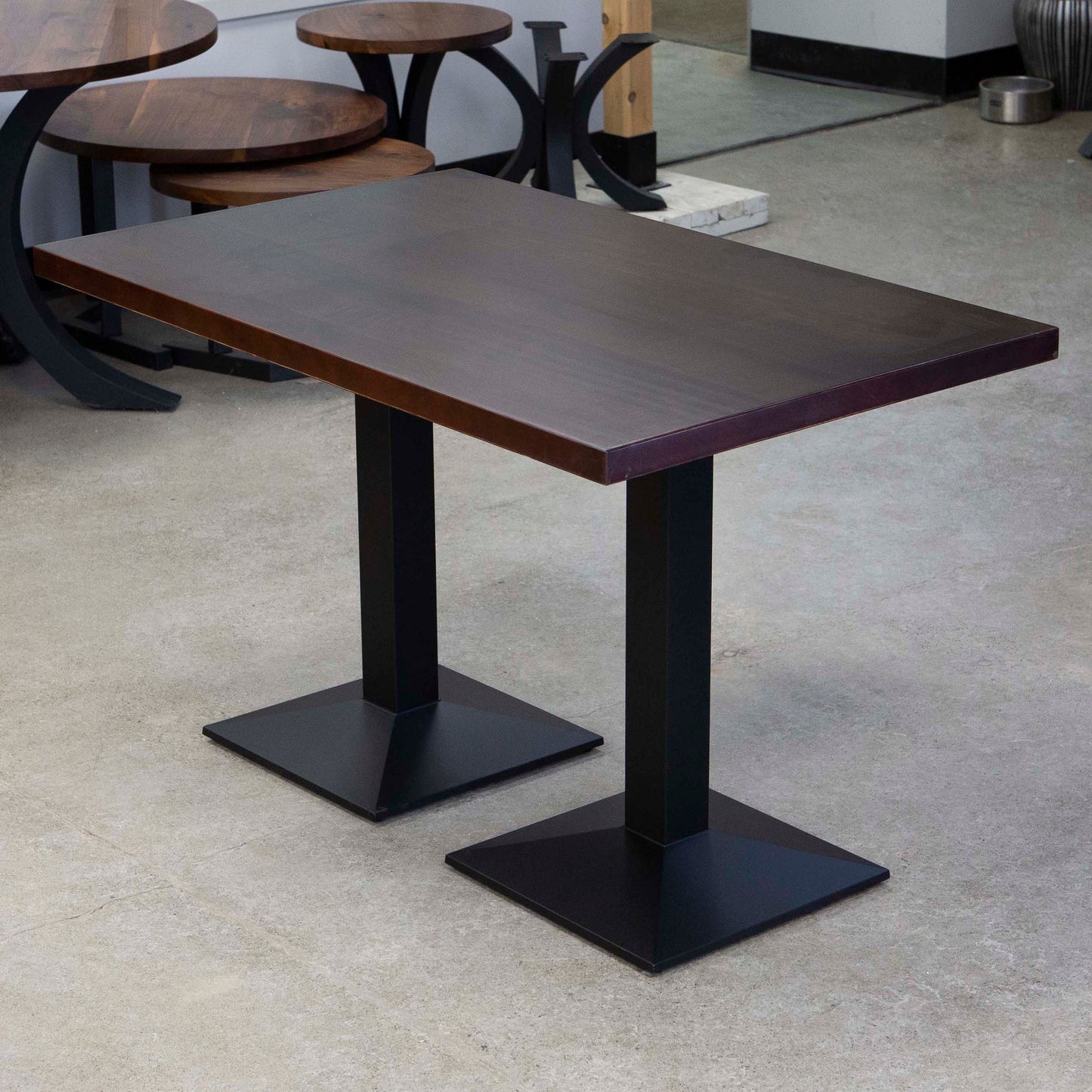 solid pine restaurant tables