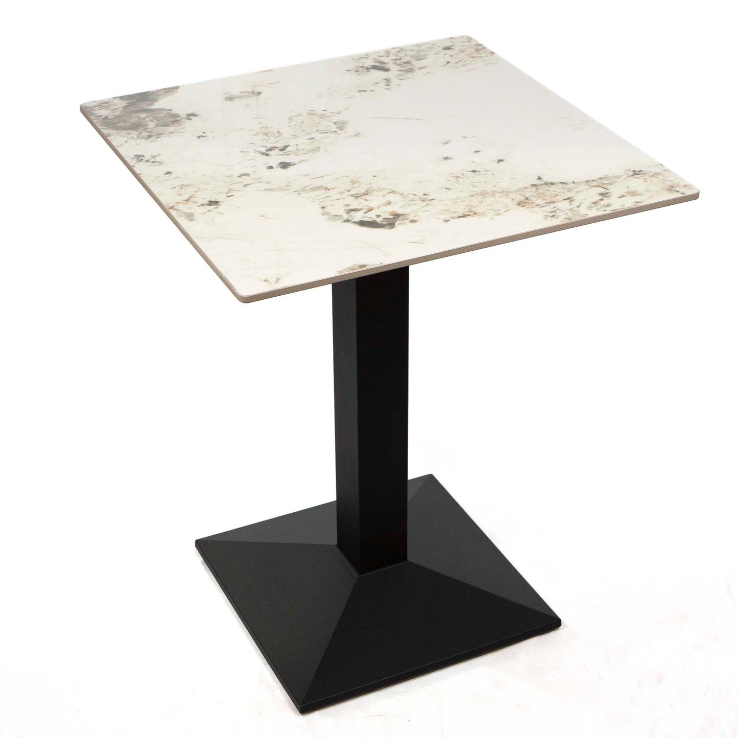 24" square sintered stone restaurant cafe tables