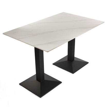 30 x 48" Sintered Stone Restaurant Table Top, White Color #KE3048-W