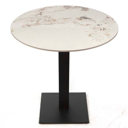 30" round sintered stone restaurant tables