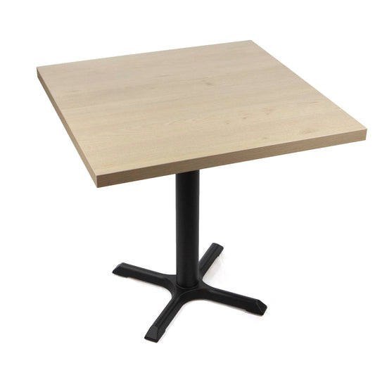 30" x 30" melamine board restaurant cafe table