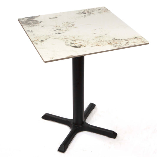 24" square sintered stone restaurant cafe tables