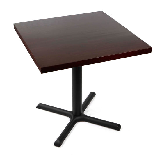 30" x 30" solid pine wood restaurant cafe table