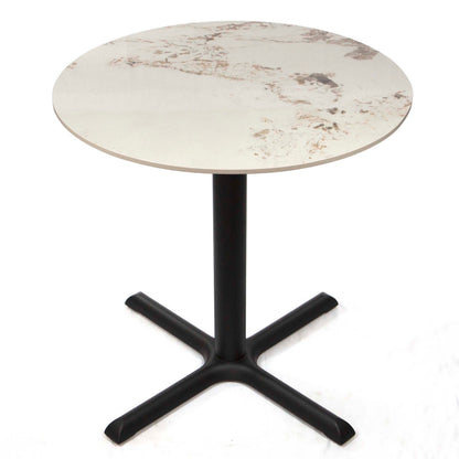 30" round sintered stone restaurant tables