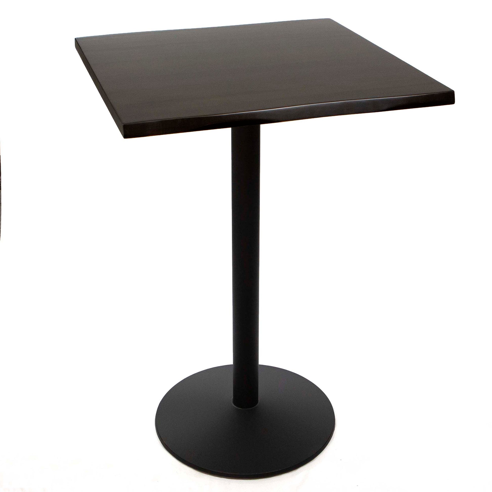 30" x 30" solid European beech wood bar height bistro table