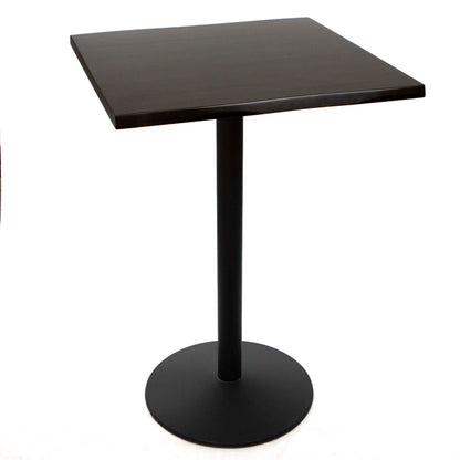 30" x 30" solid European beech wood bar height bistro table