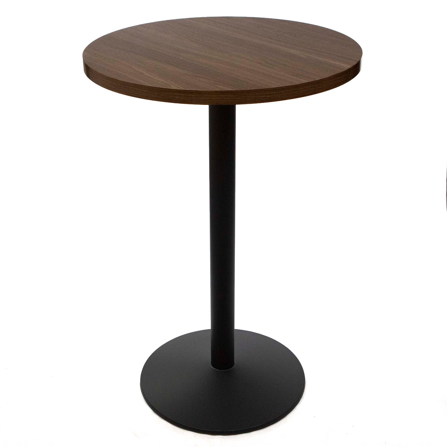 30" round melamine high top bar table