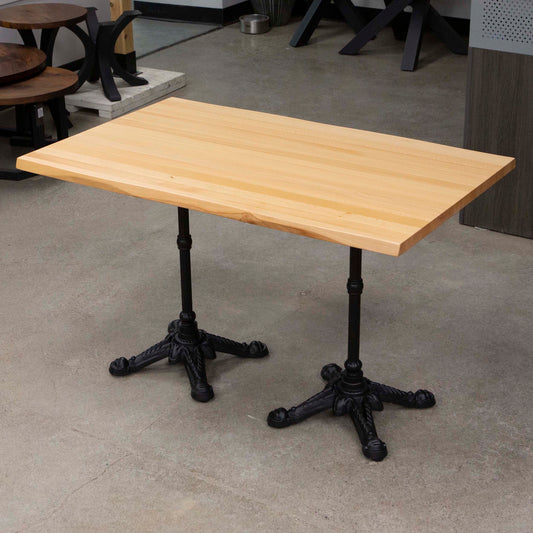 solid European beech wood restaurant tables
