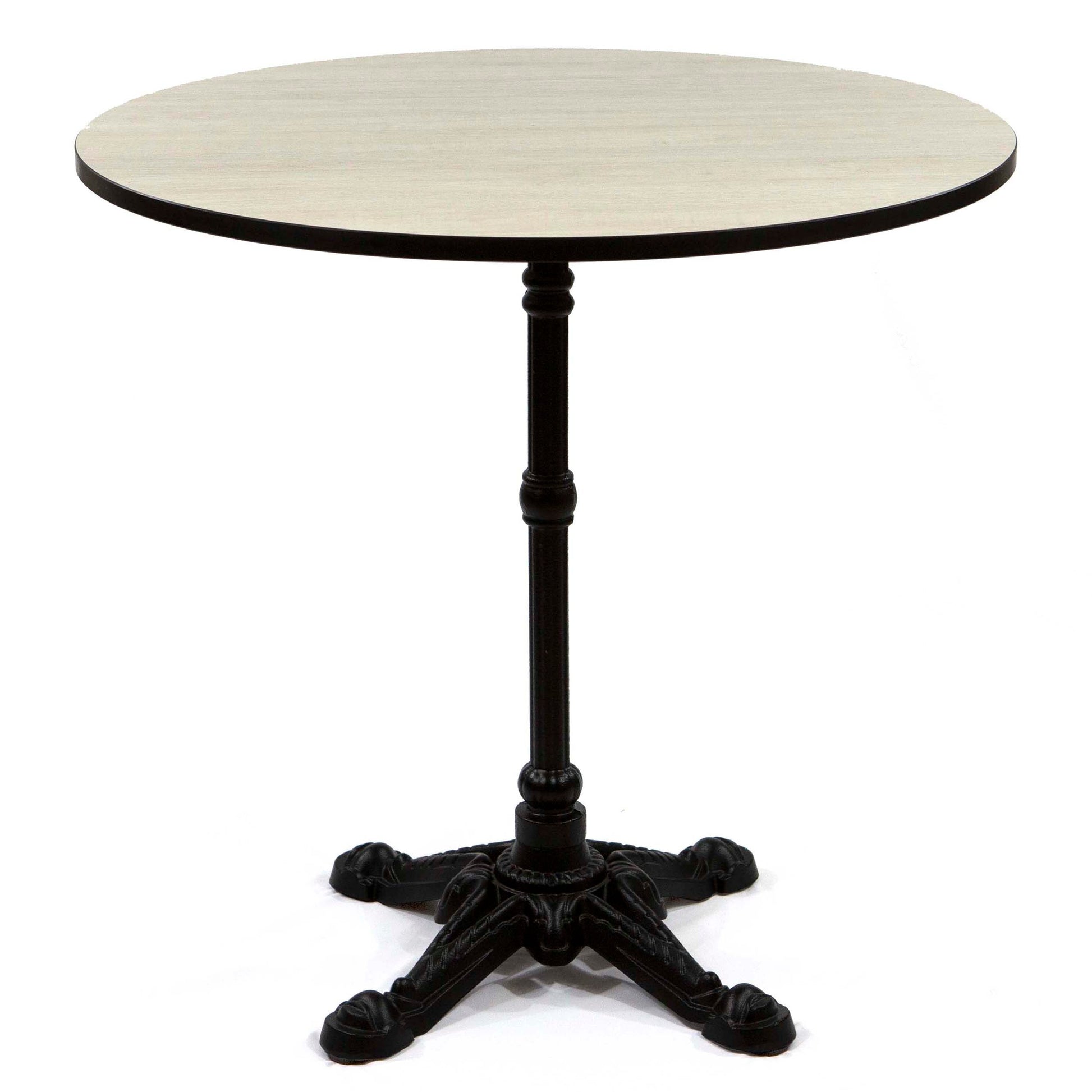 30" round HPL restaurant cafe tables