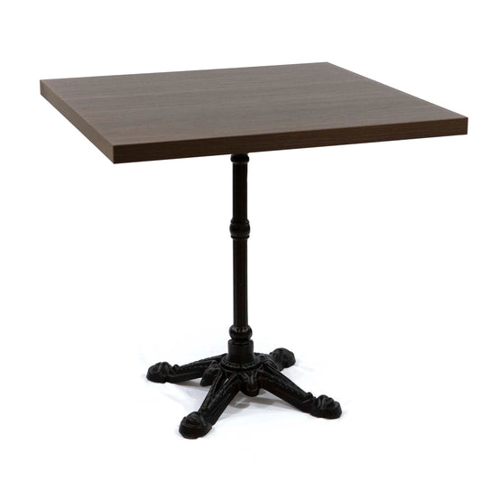 30 x 30" melamine restaurant cafe table