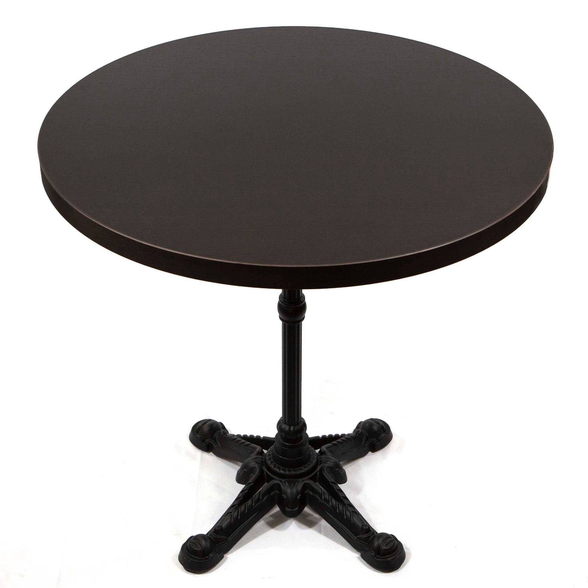 black round melamine board restaurant cafe tables