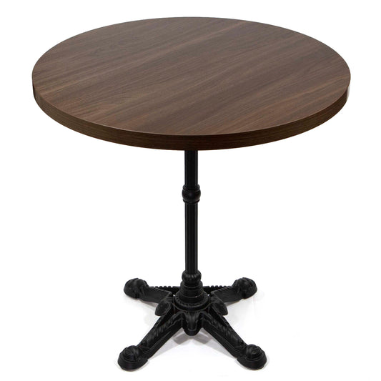 30" round melamine board bistro cafe table