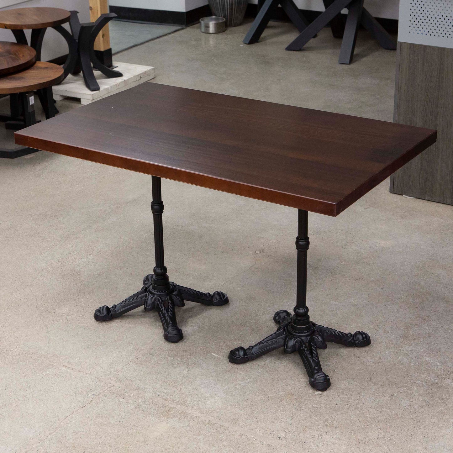 solid pine wood restaurant tables