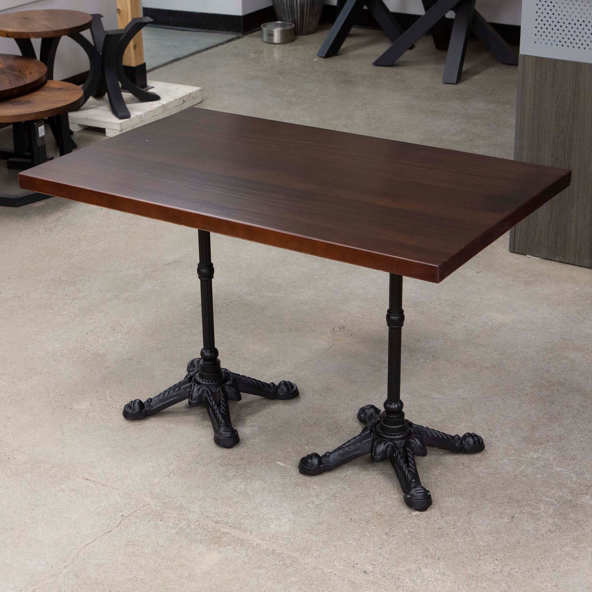 solid pine wood restaurant tables