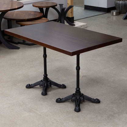 solid pine wood restaurant tables