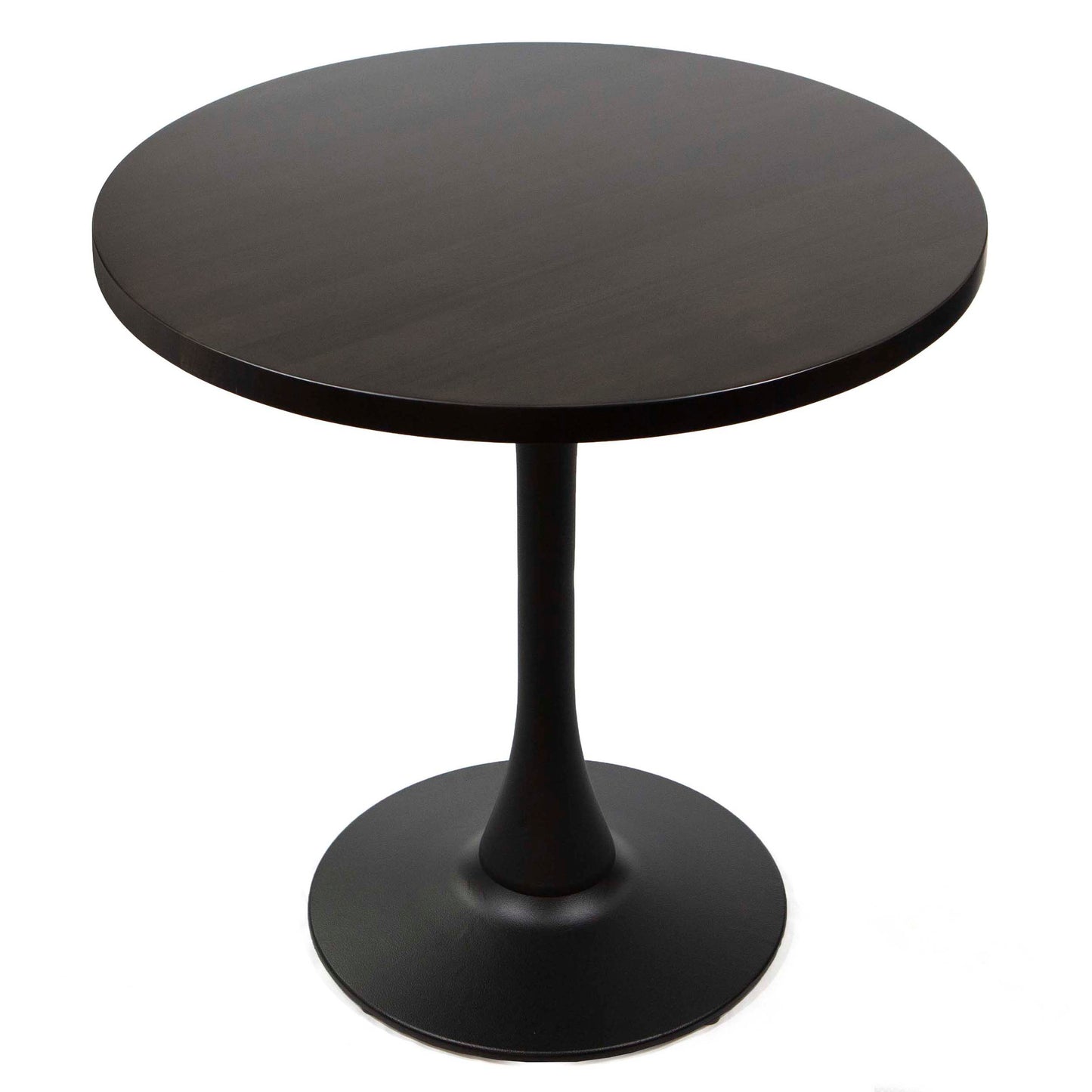 30" round solid European beech hardwood restaurant cafe table