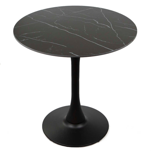 30" round sintered stone bistro cafe table