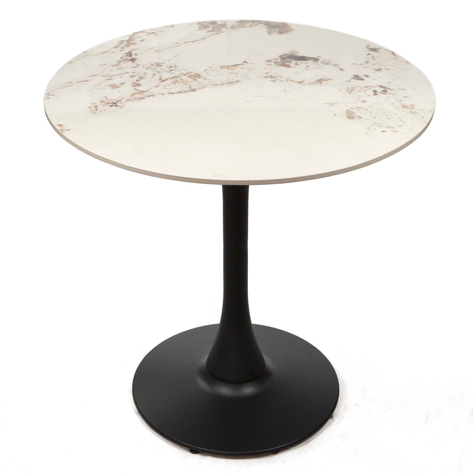 round sintered stone restaurant tables