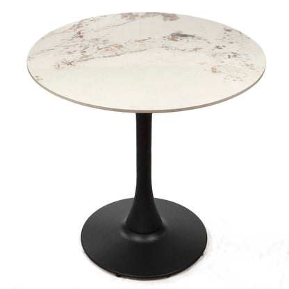 round sintered stone restaurant tables