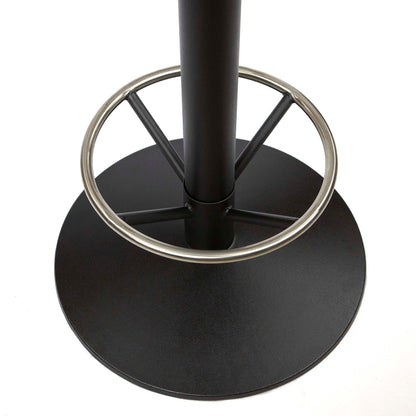 Bar Height Cast Iron Table Base with Footrest #JK3010H