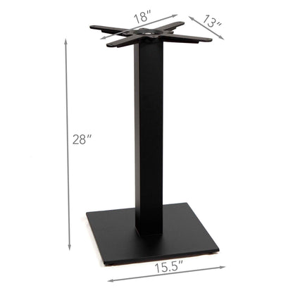 24 x 30" Sintered Stone Restaurant Cafe Table, Gloss Pandora Color #J16S2430P