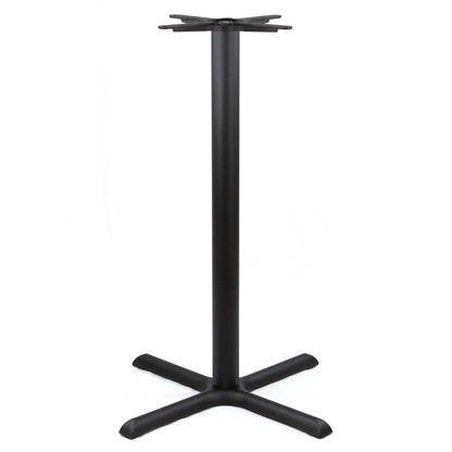 H42" Bar Height Cross Cast Iron Table Base #JK3029H