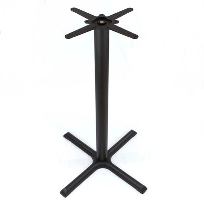 H42" Bar Height Cross Cast Iron Table Base #JK3029H