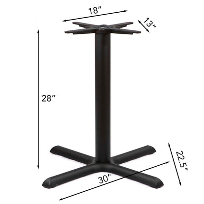 30" Round Sintered Stone Restaurant Bistro Cafe Table, Gloss Pandora Color #J29SD30P