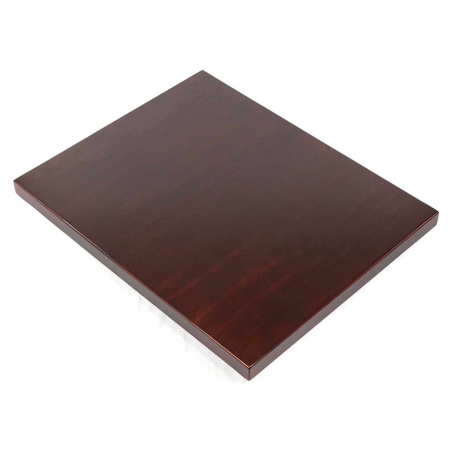 mahogany color solid pine table tops