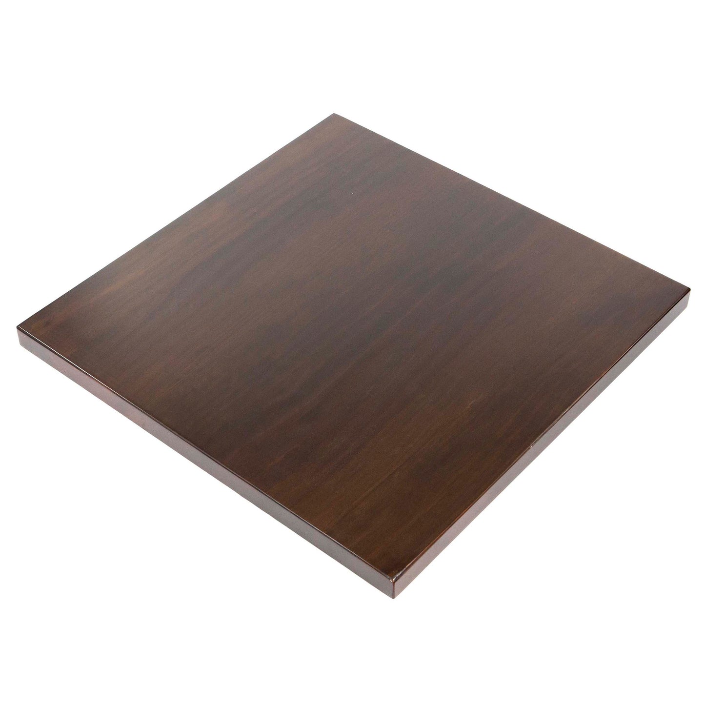dark walnut color solid pine restaurant cafe table tops