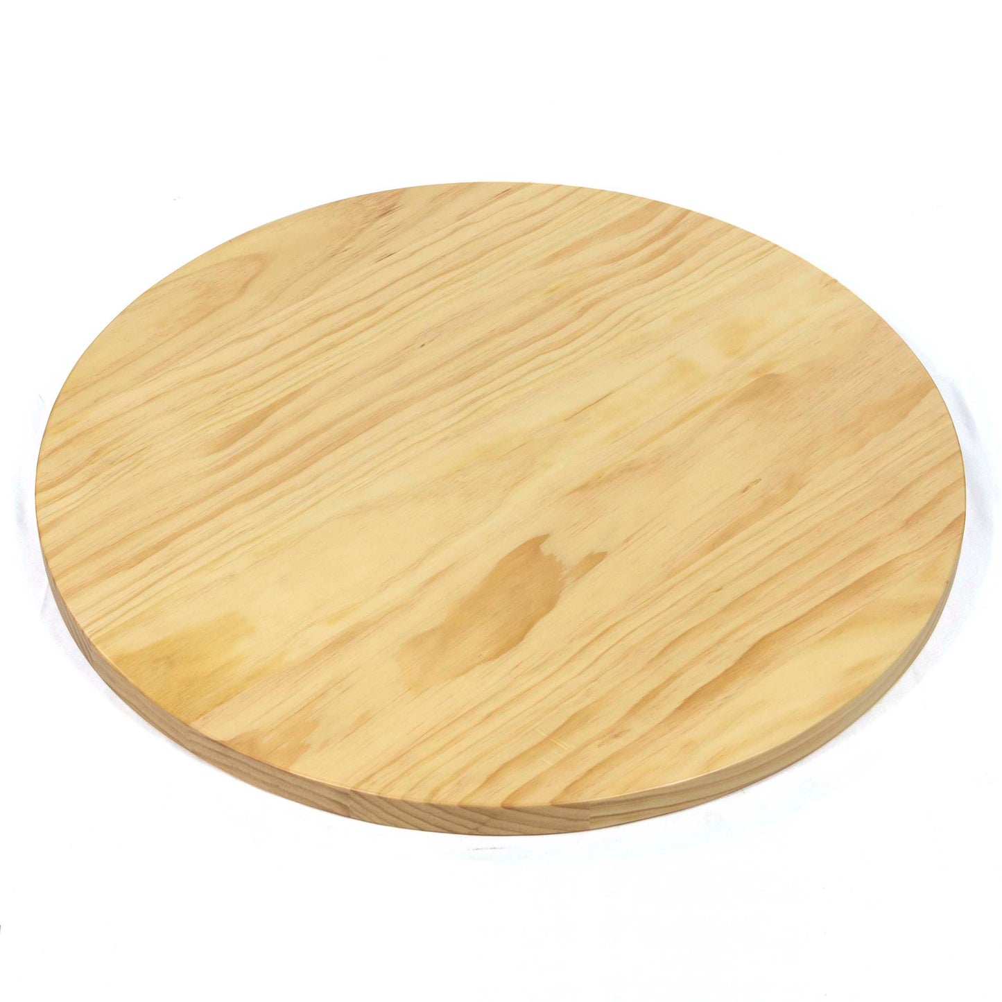 round solid pine table tops, natural color