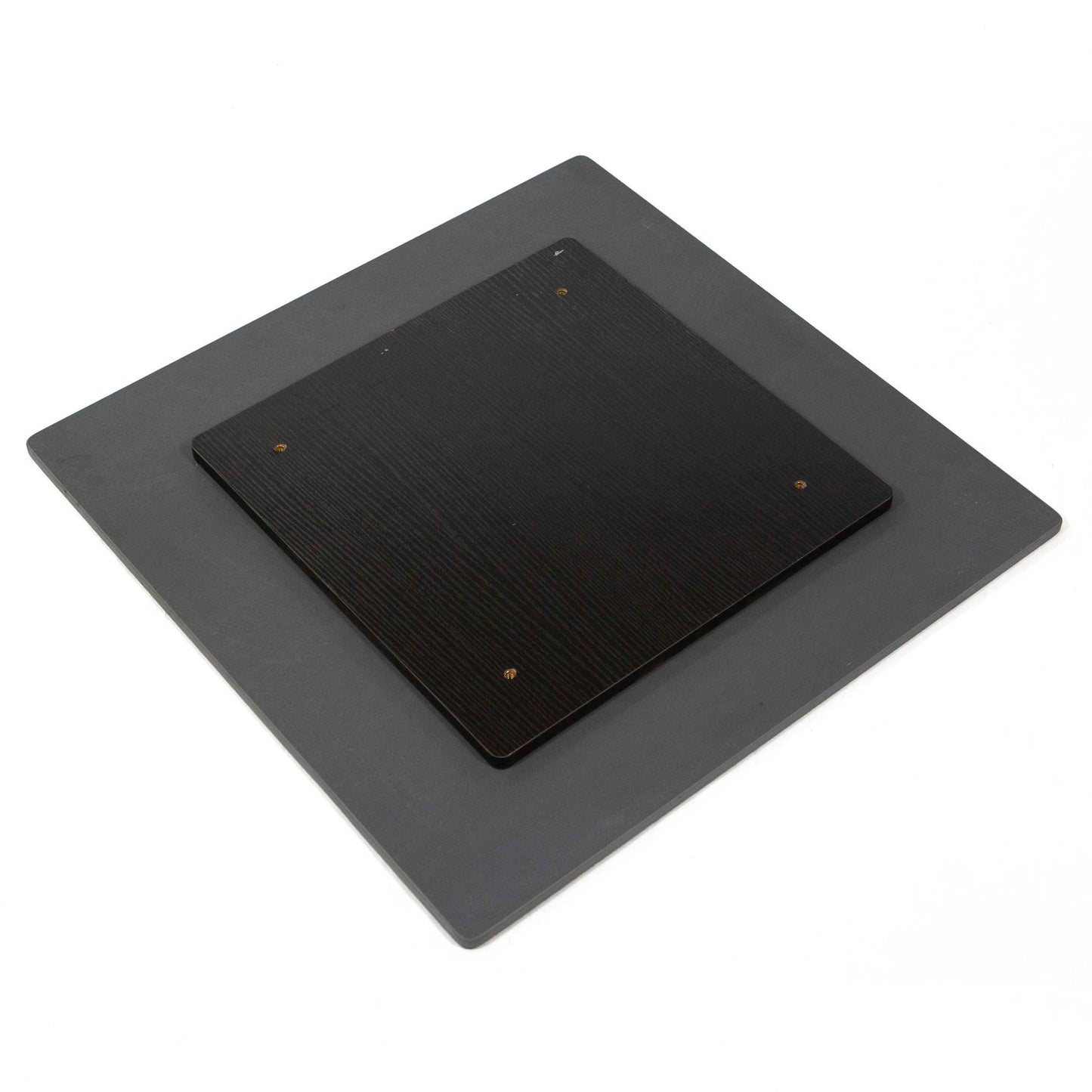 24 x 24" Sintered Stone Restaurant Table Top, Pure Black Color #KE2424-N