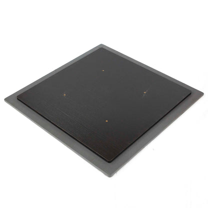 30 x 30" Sintered Stone Restaurant Table Top, Pure Black Color #KE3030-N