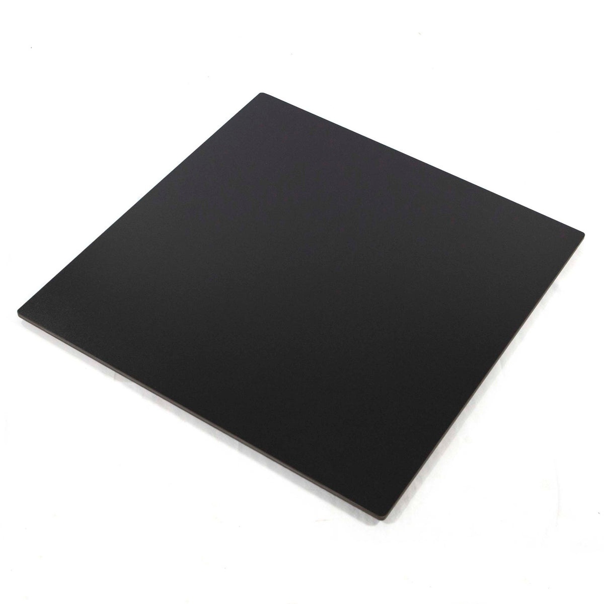 30 x 30" Sintered Stone Restaurant Table Top, Pure Black Color #KE3030-N